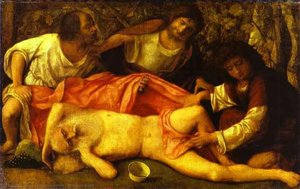 Drunken Noah — Giovanni Bellini