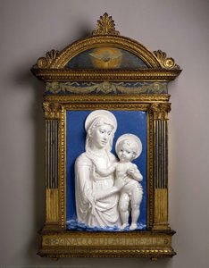Madonna And Child — Andrea Della Robbia, Early Renaissance