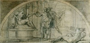 Mercury Protecting Ulysses From The Charms Of Circe — Annibale Carracci