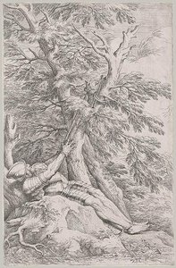 Saint William Of Maleval — Salvator Rosa