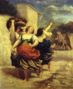 The Miller, His Son And The Donkey (le Meunier, Son Fils Et L'ane) — Honoré Daumier