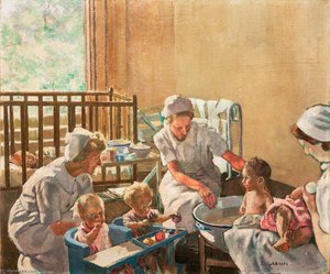 A Crèche — Ethel Léontine Gabain