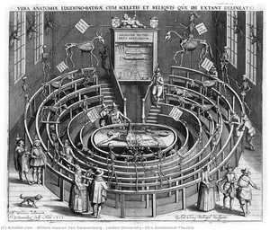 Leiden University's Anatomical Theatre