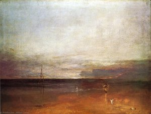Rocky Bay With Figures — Јозеф Турнер, Romanticism