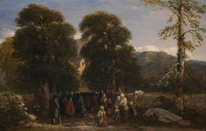 The Welsh Funeral — David Cox The Elder
