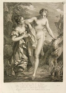 Iris at the bath, after Lemoyne. (1731)
