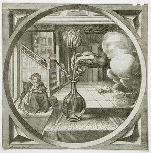 Illustration To 'hovwelyck' — Theodor Matham (dirck Matham)