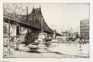 Queensboro Bridge, Manhattan — Ernest D Roth