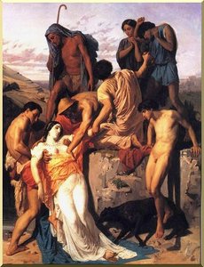 Zenobia Found By Shepherds On The Banks Of The Araxes — Вилијам Адволд Богероу, Realism