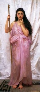 Young Priestess — William-adolphe Bouguereau