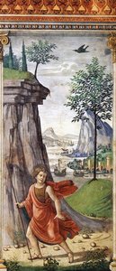 St John The Baptist In The Desert — Domenico Ghirlandaio