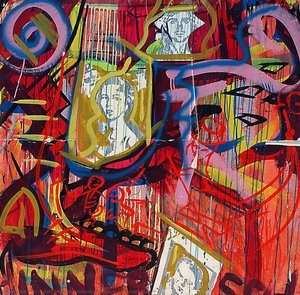 Pierre, Mcqueen, Taylor — David Michael Hinnebusch, Neo Expressionism