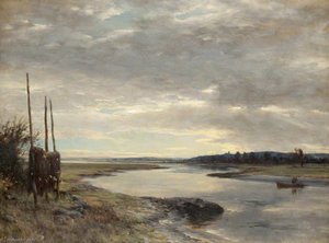 Salmon Netting On The Solway — William Darling Mckay
