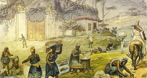 Washerwomen Orange River — Jean-baptiste Debret