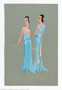 Evening Dress Design — Marguerite Porracchia