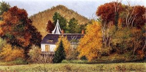 Autumn Scene In The North Carolina Mountains — William Aiken Walker