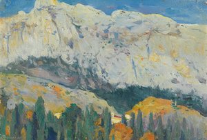 Mountain View, Gaspra — Mikhail Nesterov