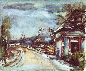 Winter Landscape — Maurice De Vlaminck