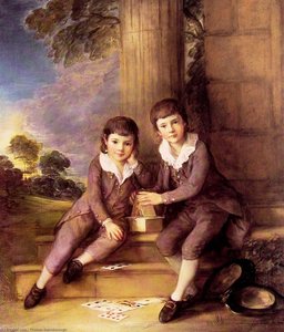 John Und Henry Trueman Villebois — Thomas Gainsborough, Rokoko-stil