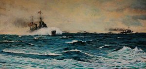 Hms 'manchester' And Other Cruisers, 1943 — Rowland Langmaid