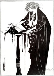 The Dancer's Reward — Aubrey Vincent Beardsley, Art Nouveau