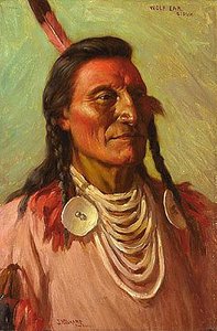 Wolf Ear, (painting) — Joseph Henry Sharp