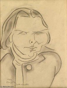 Portrait De Mlle. Chantal — Léonard Tsuguharu Foujita