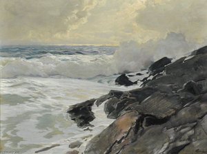 Along The Coast — Frederick Judd Waugh