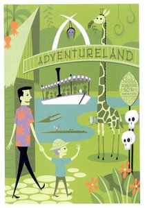 Disneyland Adventureland — Josh Agle (shag)
