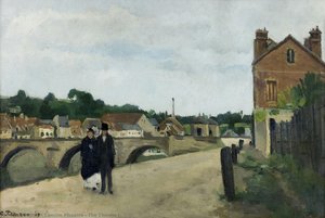 The Chemin L — Camille Pissarro, Impressionism