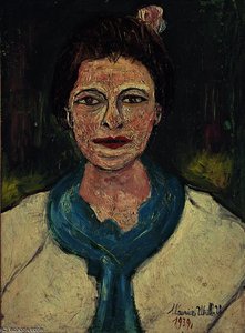 Portrait de lucie valore, madame utrillo