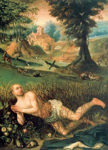 San Benito En Los Zarzales — Jan Brueghel The Elder