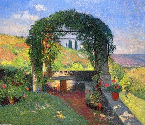 La Pergola (gloriette) — Henri Jean Guillaume Martin