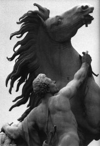 Horse Tamer from Marly-le-Roi (detail)