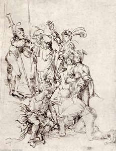 Soldiers Under The Cross — Albrecht Dürer, Northern Renaissance