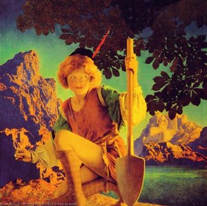 Jack And The Beanstalk — Maxfield Parrish