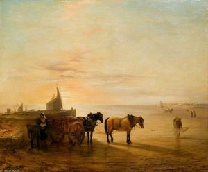 Gathering Seaweed — Frederick Richard Lee