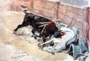 Seville. The Bullfight. — Vasily Ivanovich Surikov