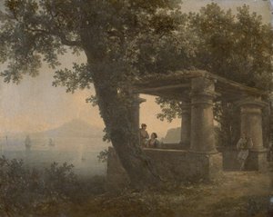 Vue Prise À Sorrente — Jacques Raymond Brascassat