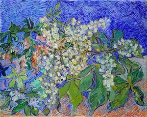 Rama De Boj En Flor — Vincent Willem Van Gogh, Post-impressionism