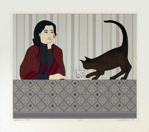 Meditation And Minou — Will Barnet