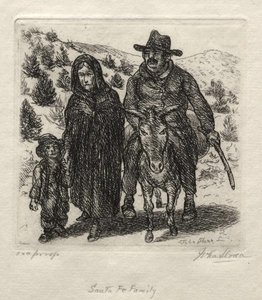 Santa Fe Family — John French Sloan