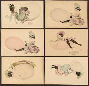 Girls And Eggs — Raphael Kirchner