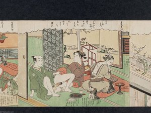 Fûryû Enshoku Mane'emon — Suzuki Harunobu