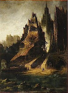Paysage romantique