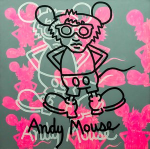 Andy Mouse — Keith Haring, Neo-pop Art