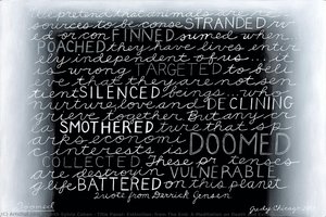 Title Panel: Extinction, From The End: A Meditation On Death And Extinction — Judith Sylvia Cohen