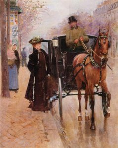 Home, Driver! — Jean Georges Béraud