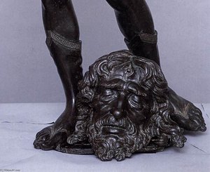 The Young David (detail) — Andrea Del Verrocchio, Renaissance