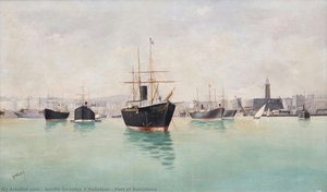 Port Of Barcelona — Adolfo Giráldez Y Peñalver